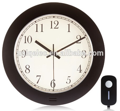 12" Plastic RCC Wall Clock with Wireless Doorbell