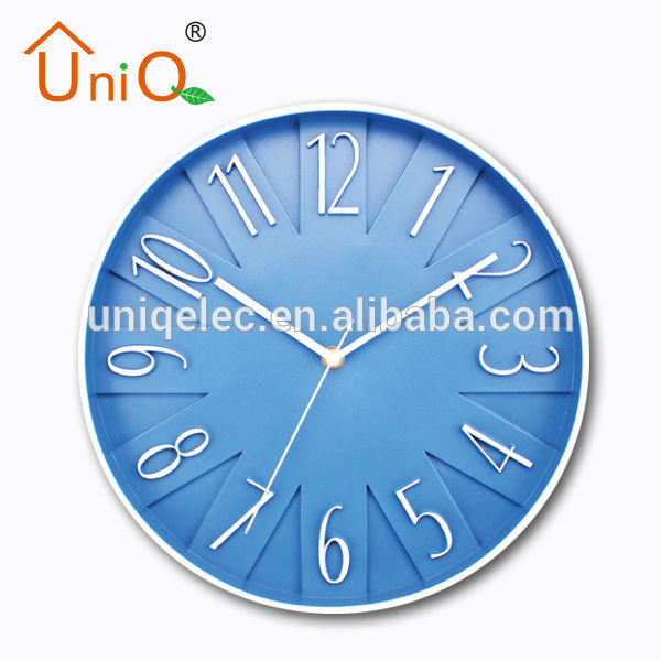 Classic design good quality decorative art digital church wall clock