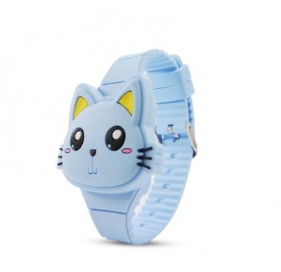 digital kids touch screen silicone led watch