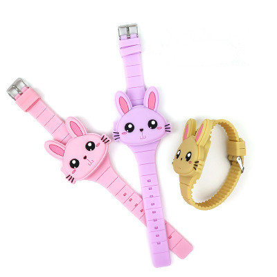 Rabbit Shape Kids Watch Cartoon Children's Digital Watch